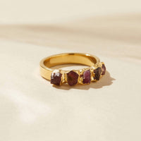 Dani Barbe - Ruby Stacking Ring