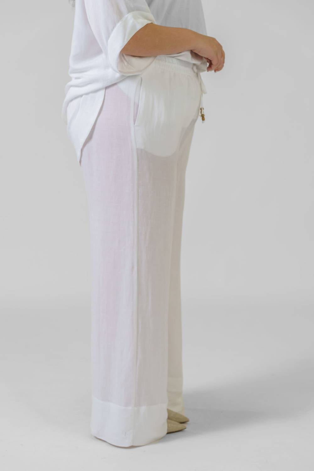 Mat Fashion - Linen Viscose Trouser - Plus