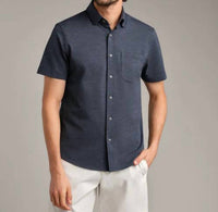 Rhone - Commuter Seersucker Short Sleeve Button Down Shirt