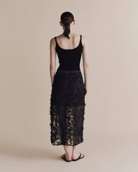 Mijeong Park - Applique Midi Skirt