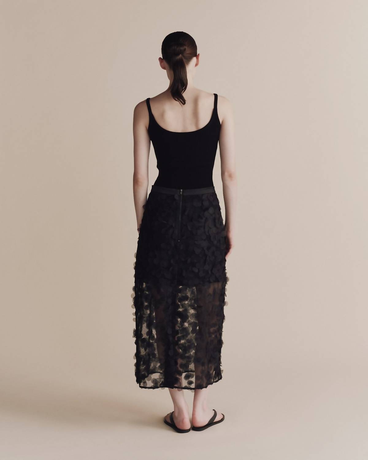 Mijeong Park - Applique Midi Skirt