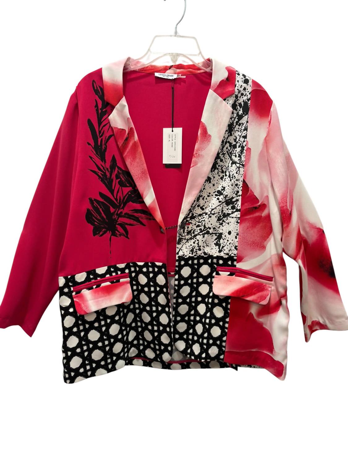 Lemon Grass - Women's Floral Blazer