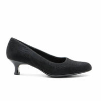 Ara WOMEN'S KIT ALMOND-TOE PUMP in black - women's sandal