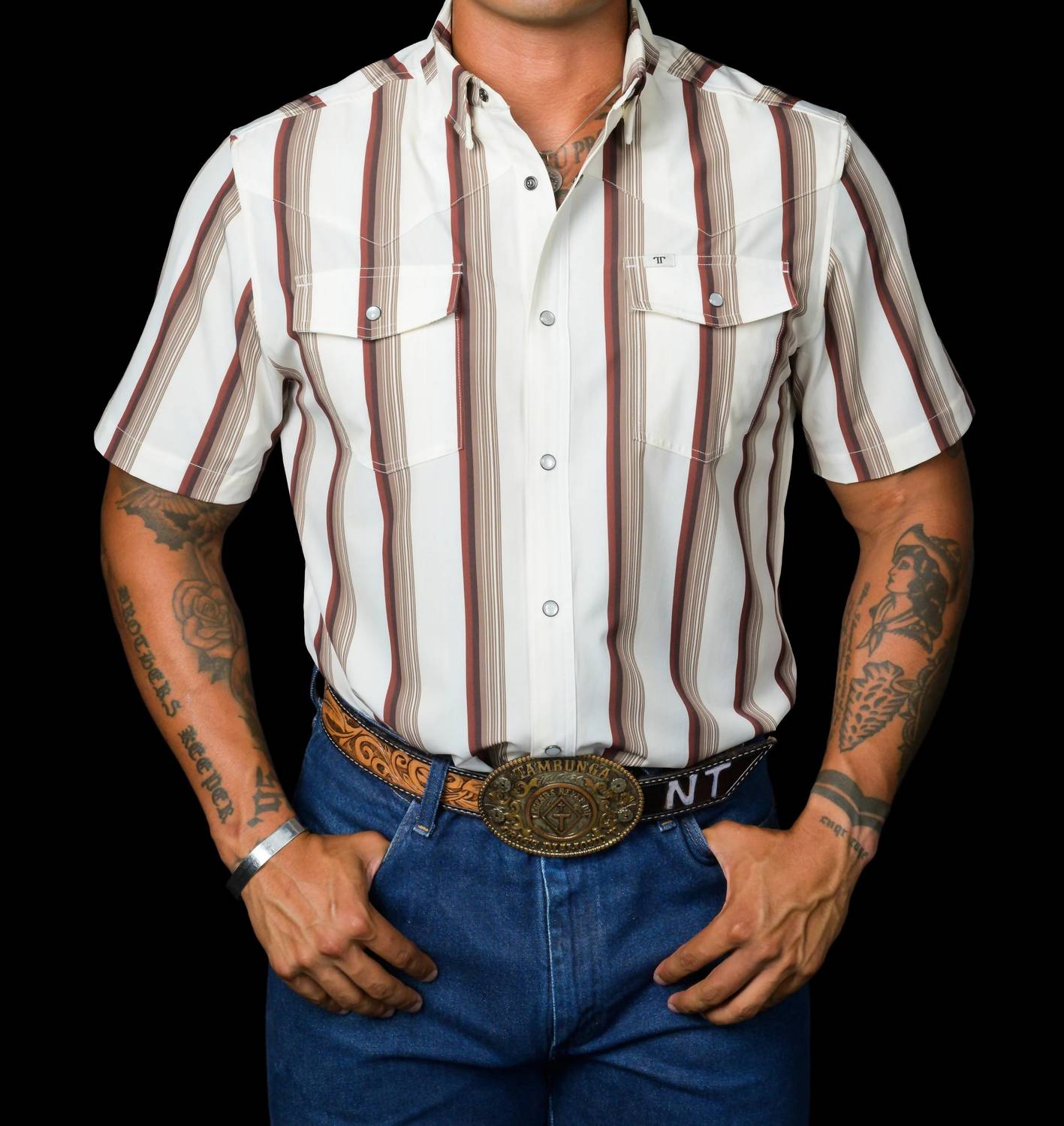 Ferrell - Tristan Short Sleeve Snap Shirt