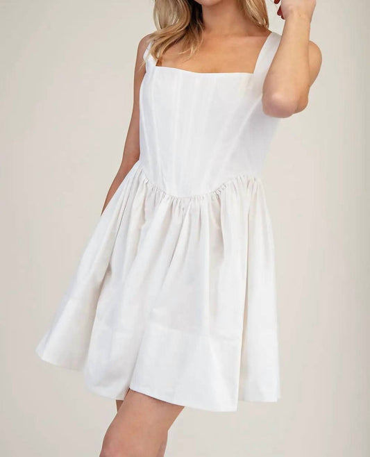 Ee:Some - Corset Mini Dress