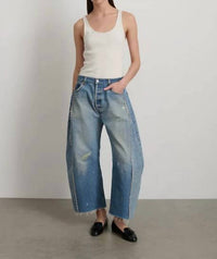 B Sides - Tattered Lace Barrel Jeans