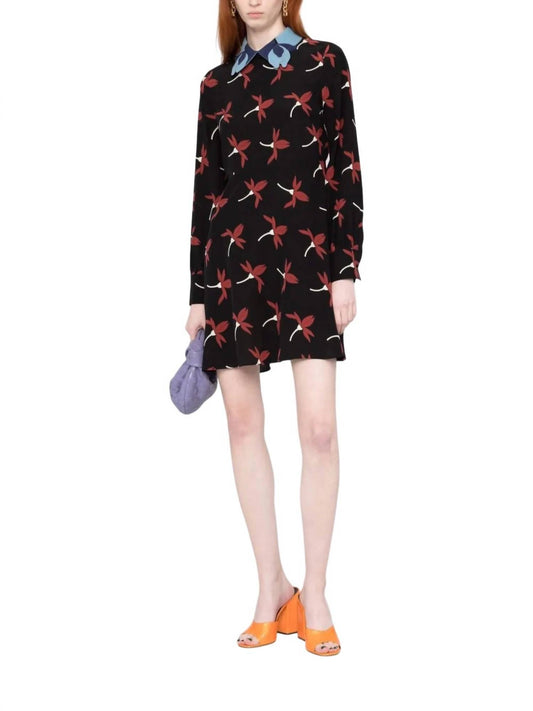 Valentino - Floral Print Mini Dress