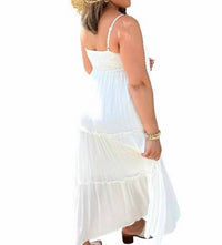 Iris - Crochet Maxi Dress