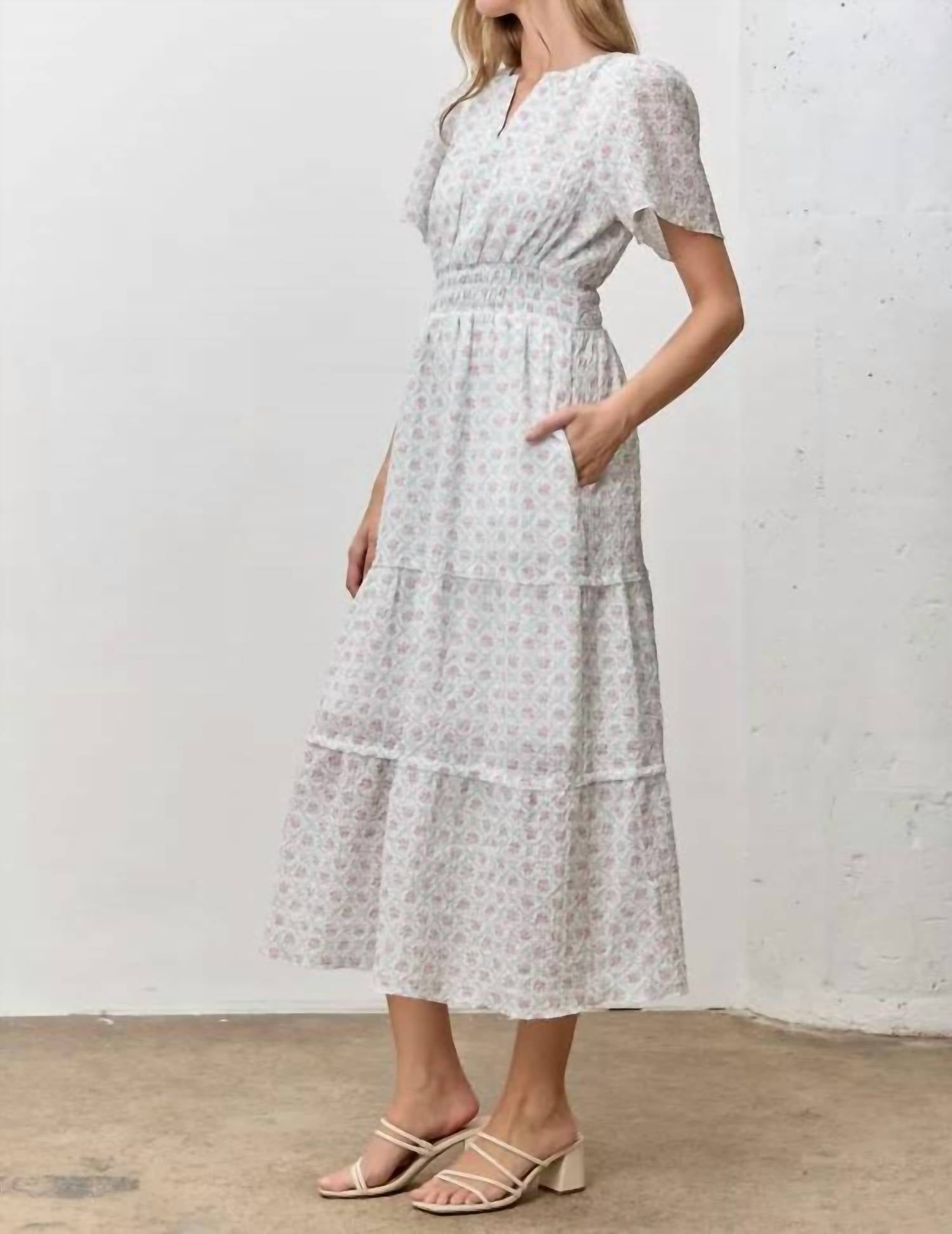 Polagram Gilligan Dress in white - women's dress - detail view