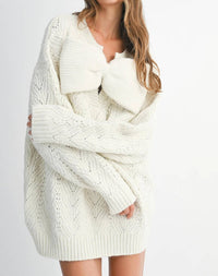Mable - Pretty Baby Sweater Mini Dress