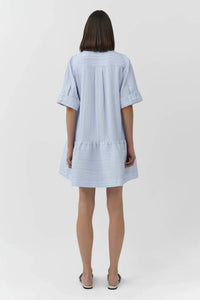 Simkhai - Cris Short Sleeve Shirt Dress
