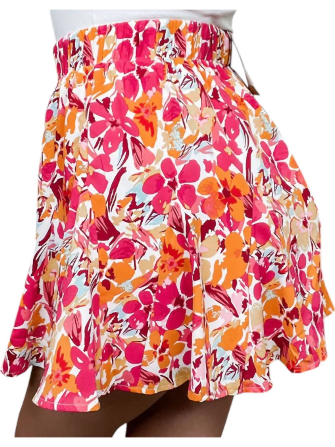 Kori - Floral Printed Skirt