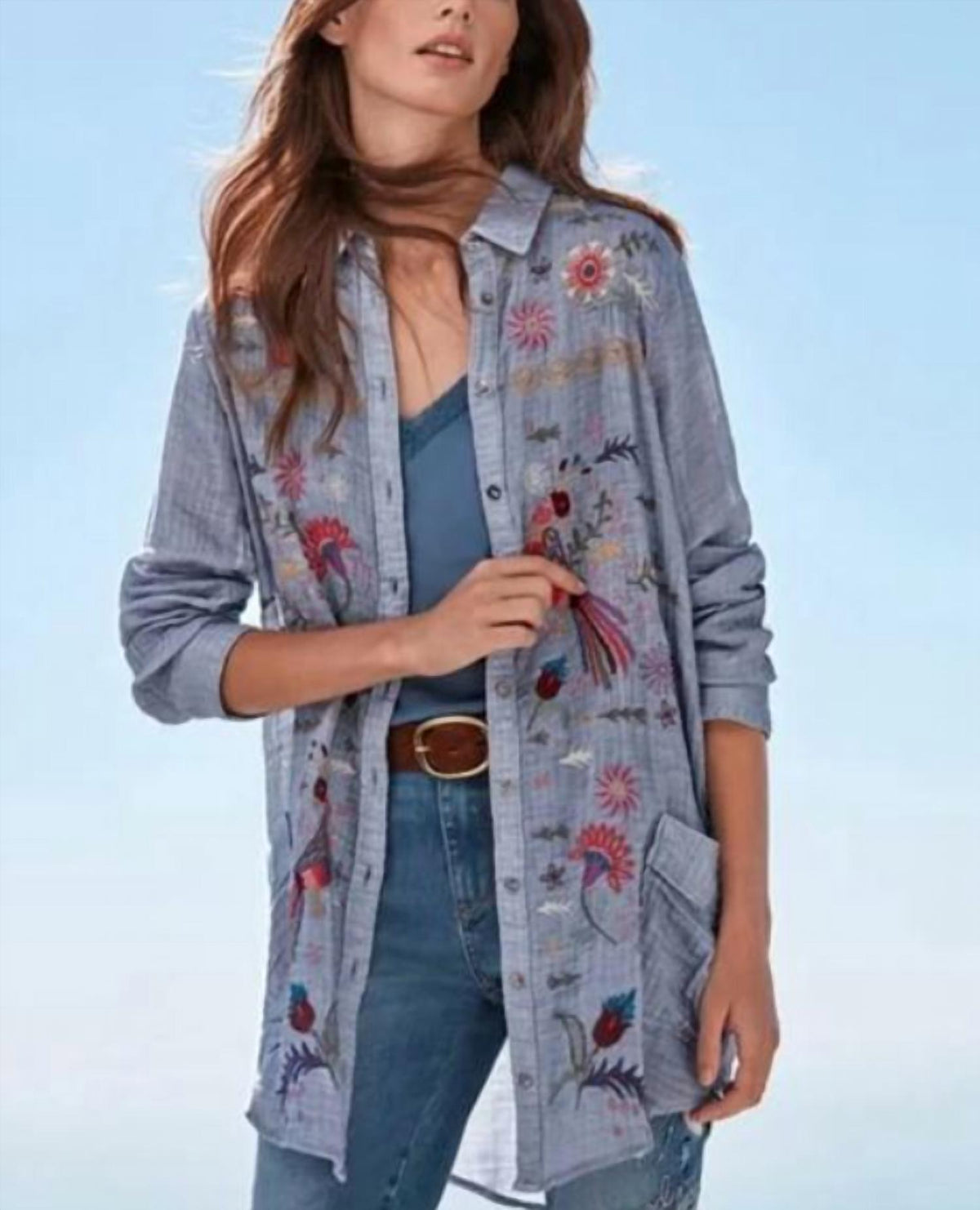 Johnny Was - Lucy Painters Smock Tunic Top