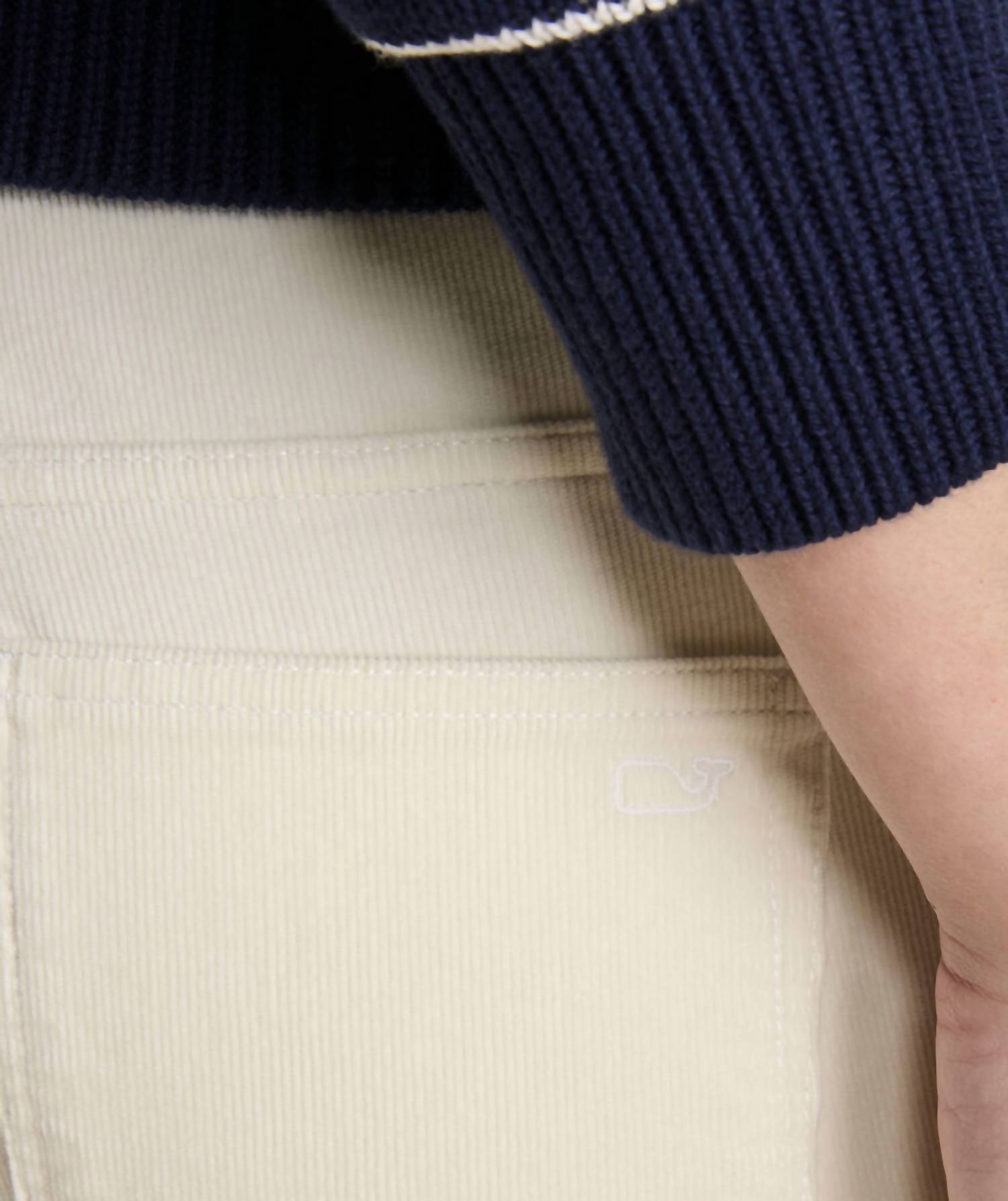 Vineyard Vines - Colleen Mid Rise Ankle Corduroy Pants