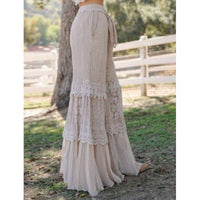 Young Threads - Desert Dream Cloud Wide-leg Lace Pant