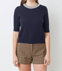 Suncoo - Short Sleeve Sweater