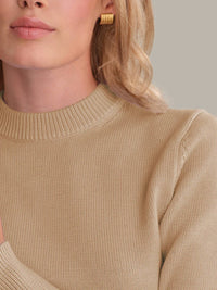 525 America - Adeline Cropped Cotton Sweater