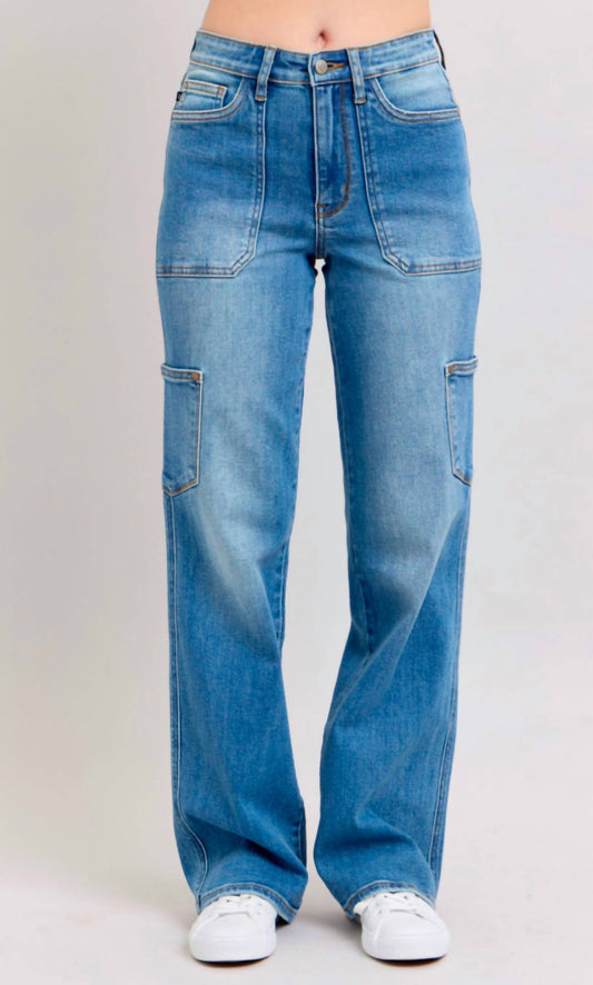 Judy Blue - Women's High Waist 90s Straight Denim