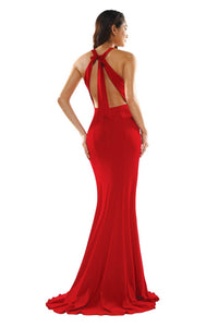 Colors Dress - High Neck Gown