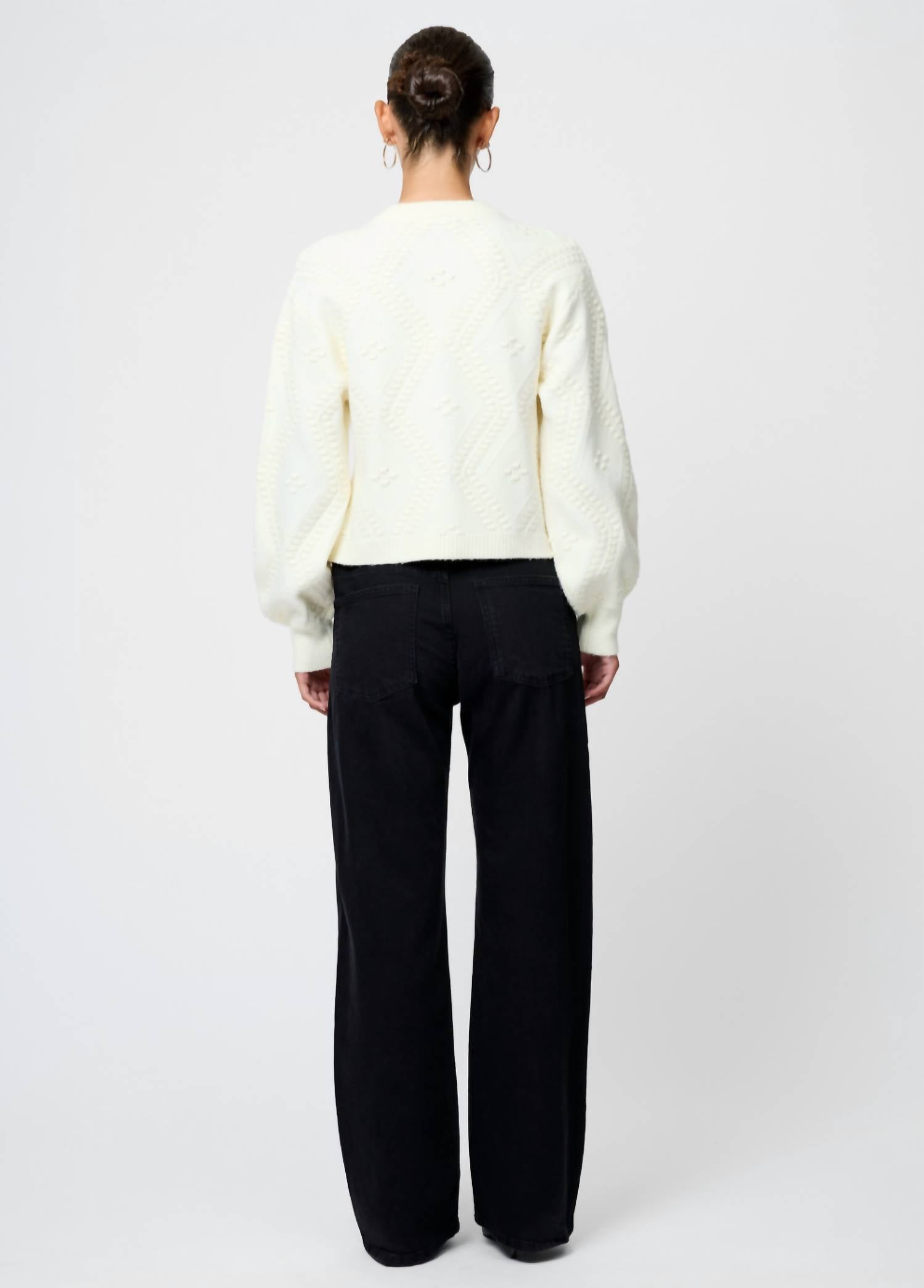 French Connection - Kitty Bow Cardigan Sweater