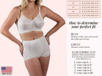 Rago - Satin And Lace Support Bra