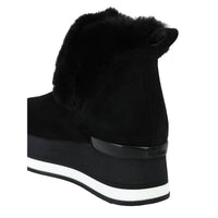 Hogan - Women's Faux Fur Trim Booties