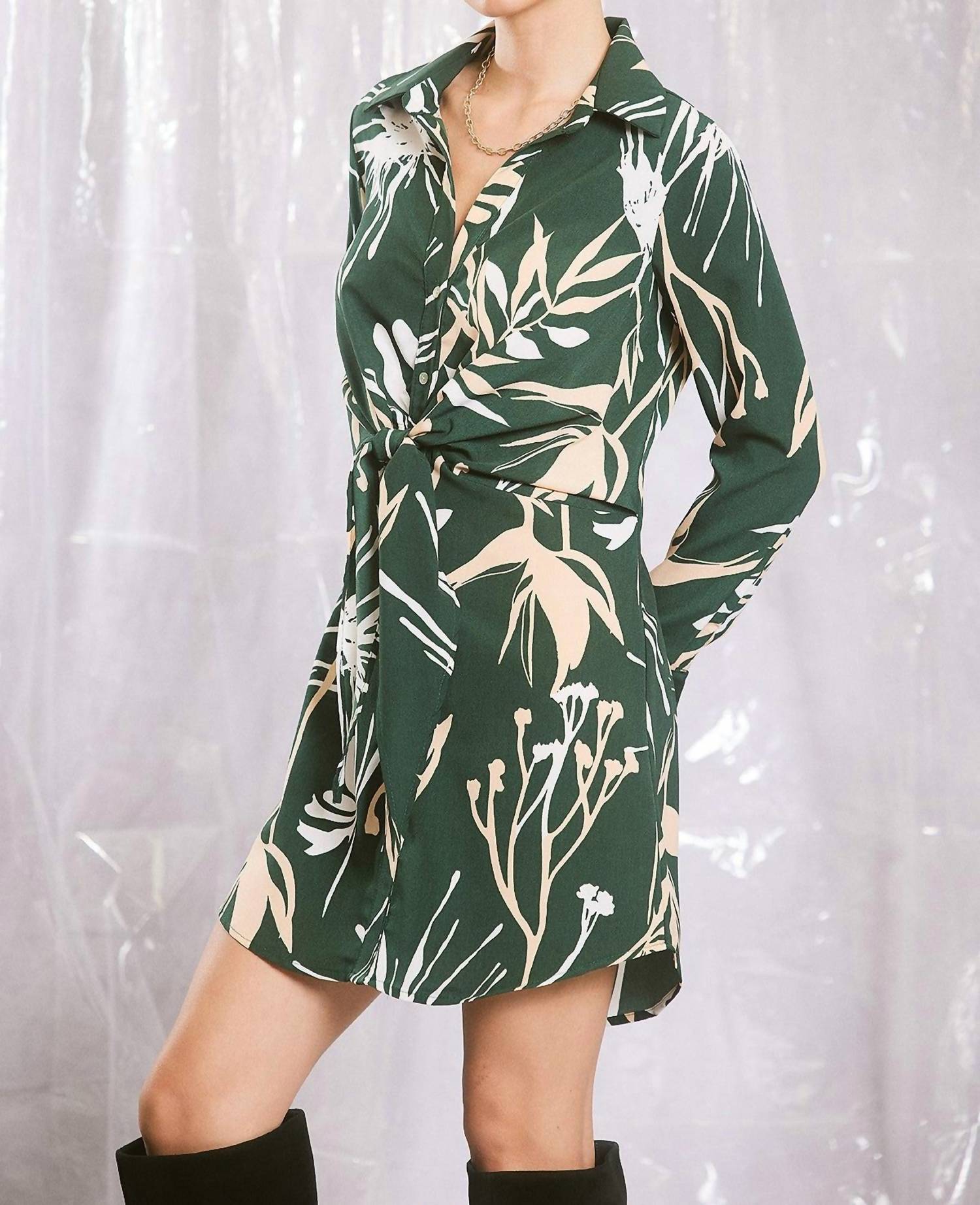 Illa Illa - Zivah Satin Print Dress