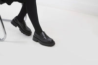 British Passport - Women's Full-Grain Calfskin Leather Penny Loafer