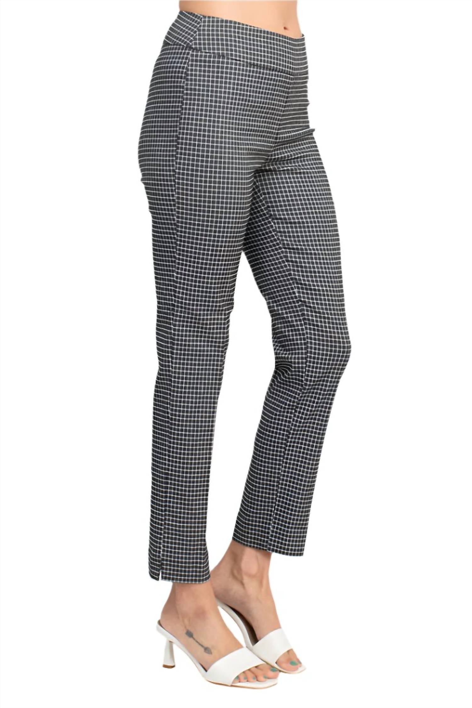 Counterparts - Banded Mid Waist Slim Leg Millennium Pant