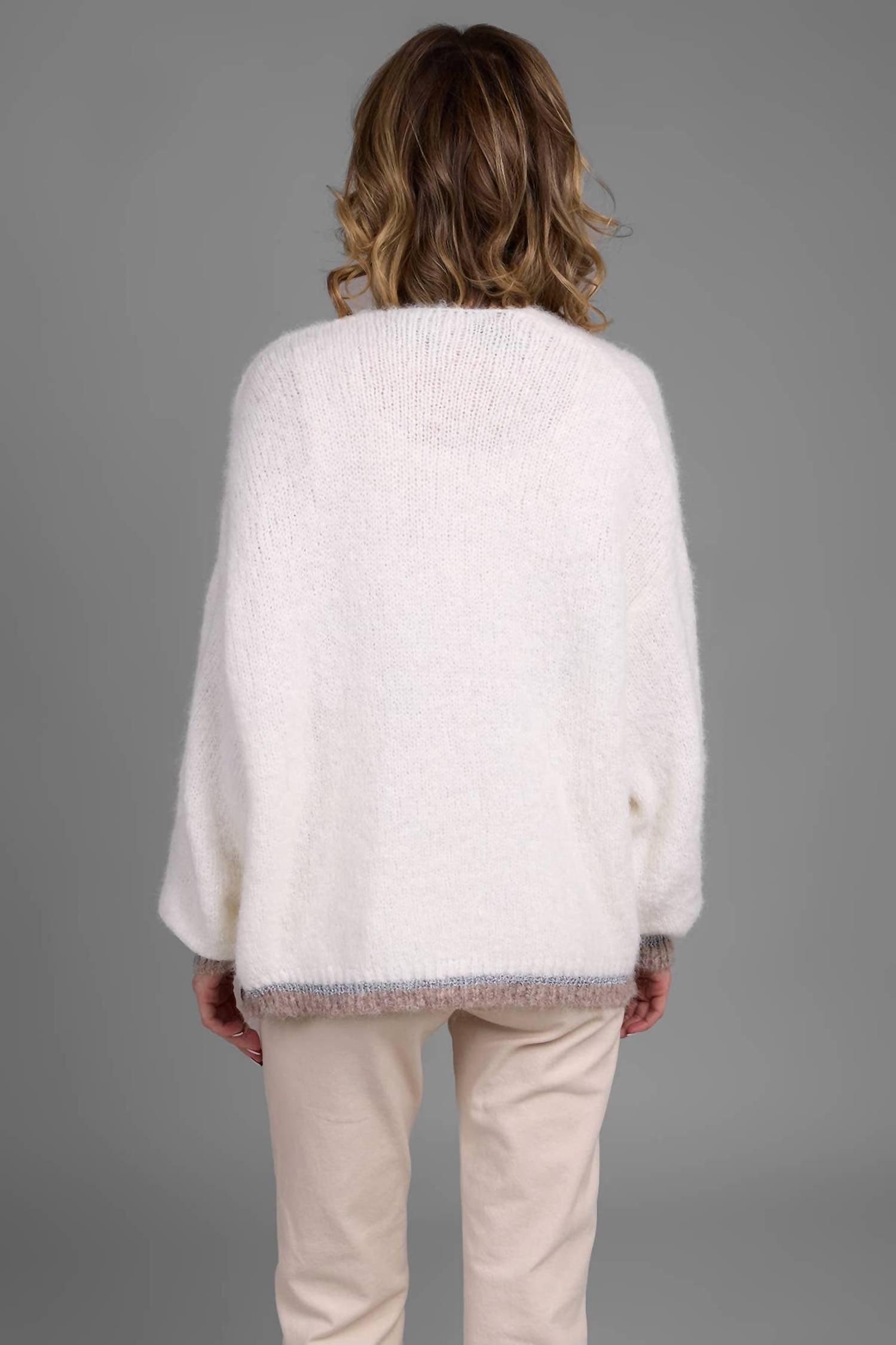 Saachi - Soft Knit Mohair Cardigan