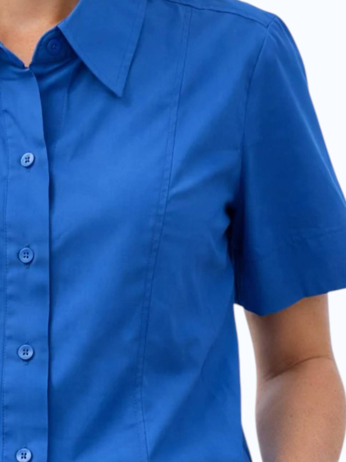 Jade - Stitched Button Down Shirt