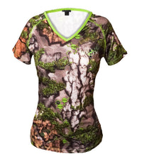 Treezyn - Women's Short Sleeve V-Neck T-shirt