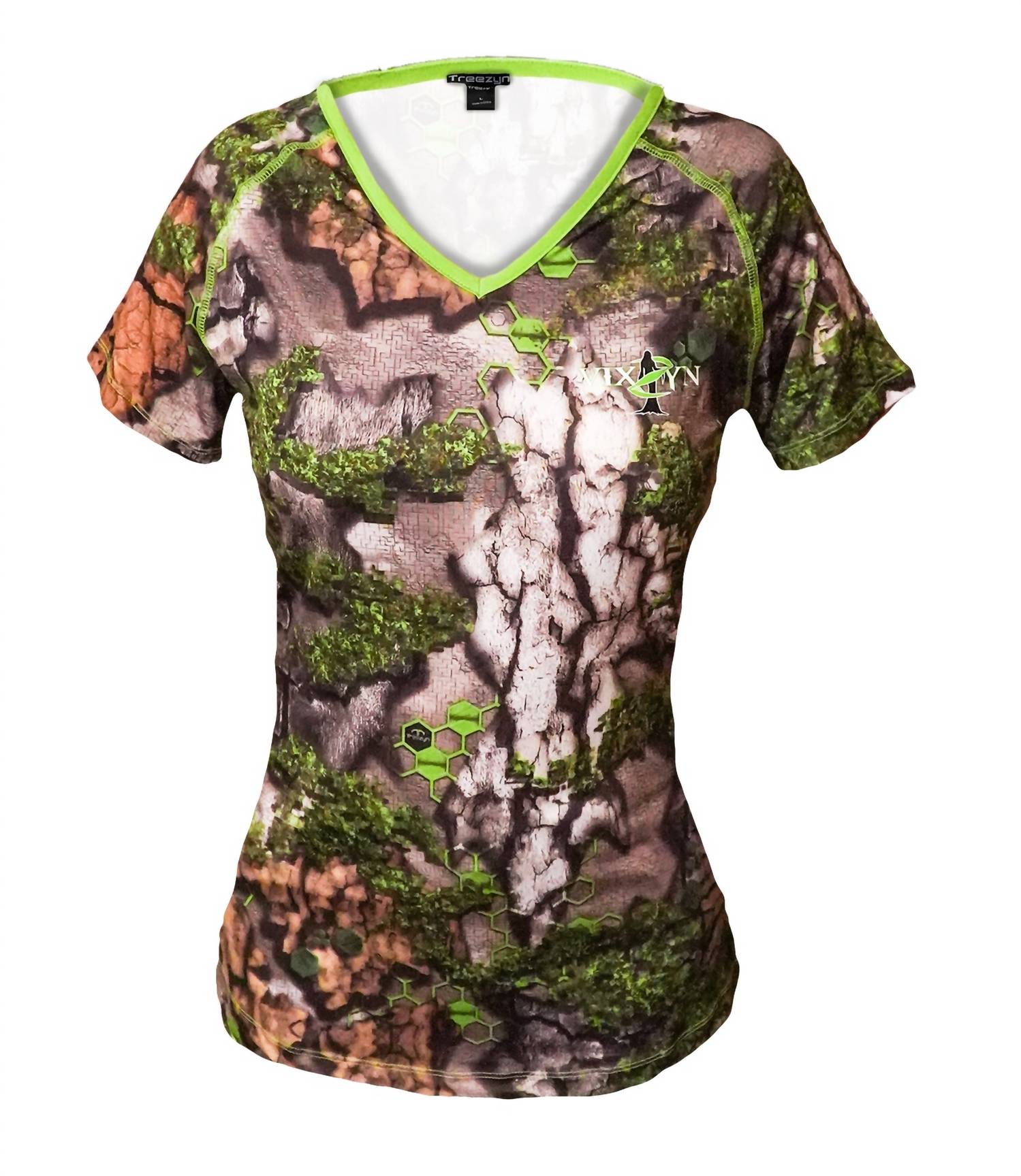Treezyn - Women's Short Sleeve V-Neck T-shirt