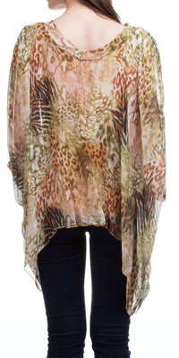 Gigi Moda - Seta Vee Bea Kaftan Blouse