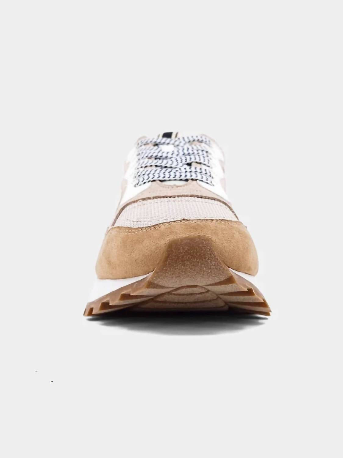 SHU SHOP Women's Phoebe Sneaker in camel - women's sneaker - alternate view