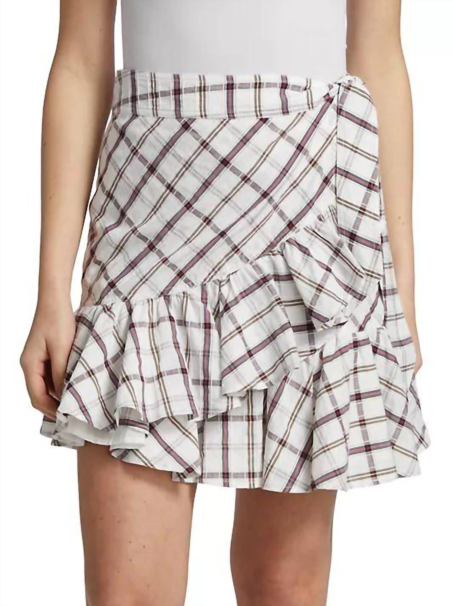 Veronica Beard - Memphis Plaid Mini Skirt