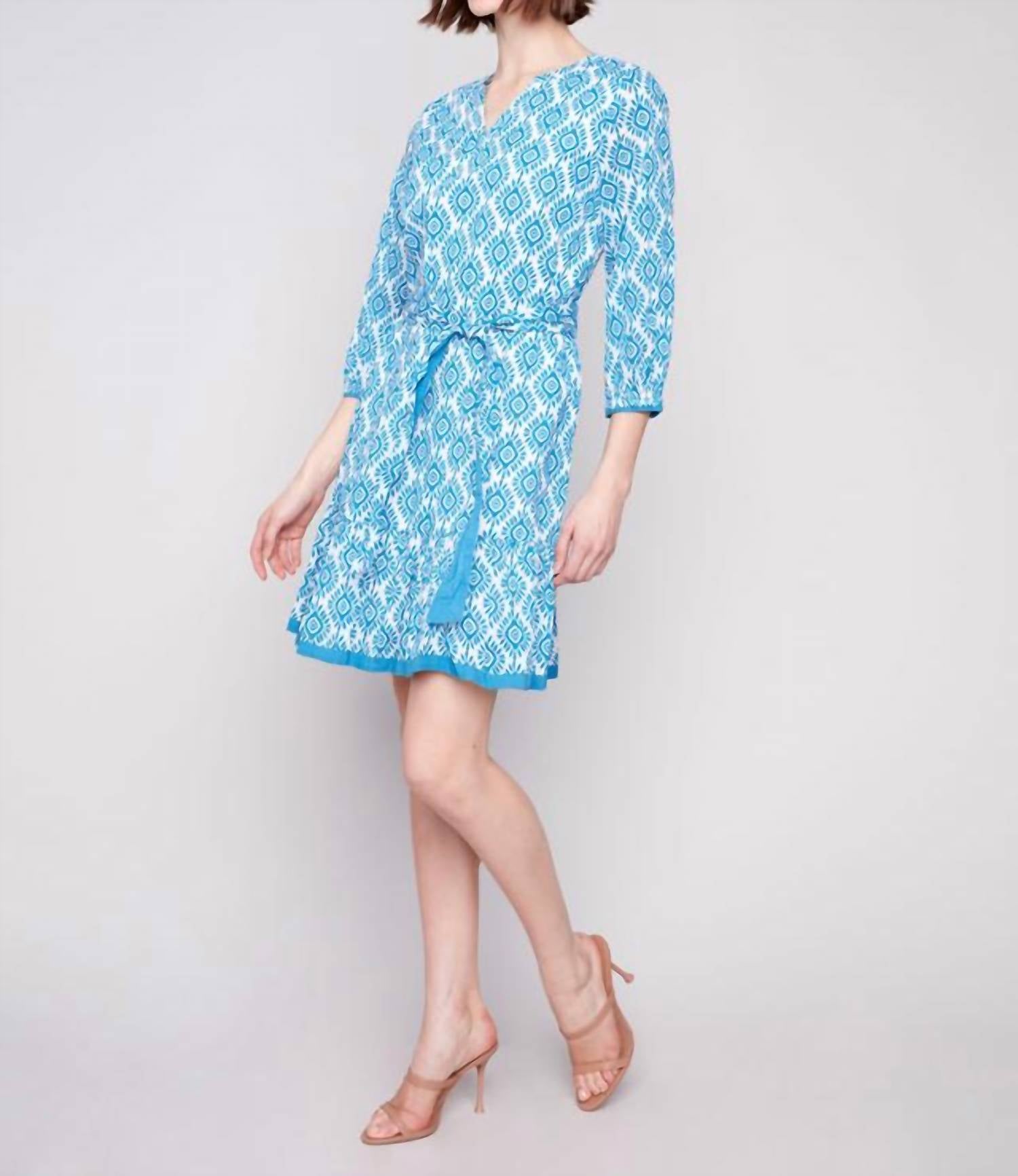 Charlie B - Printed Cotton Dress