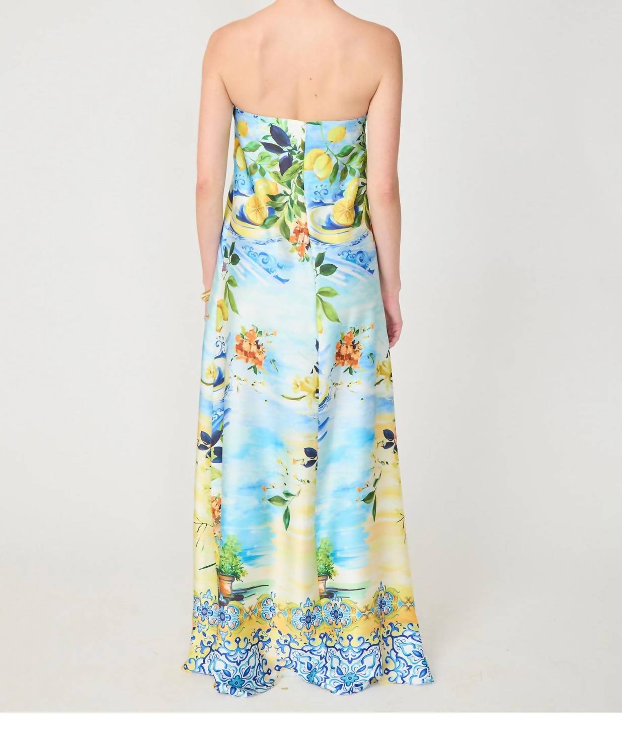 Gilner Farrar - Jianna Strapless Long Dress