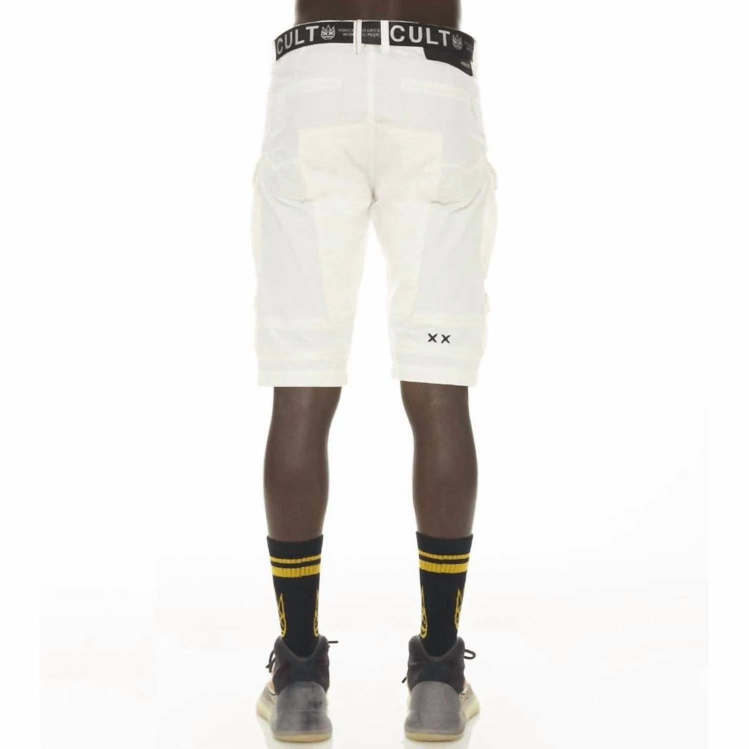 Cult Of Individuality - MEN'S CARGO RIDGED SHORTS