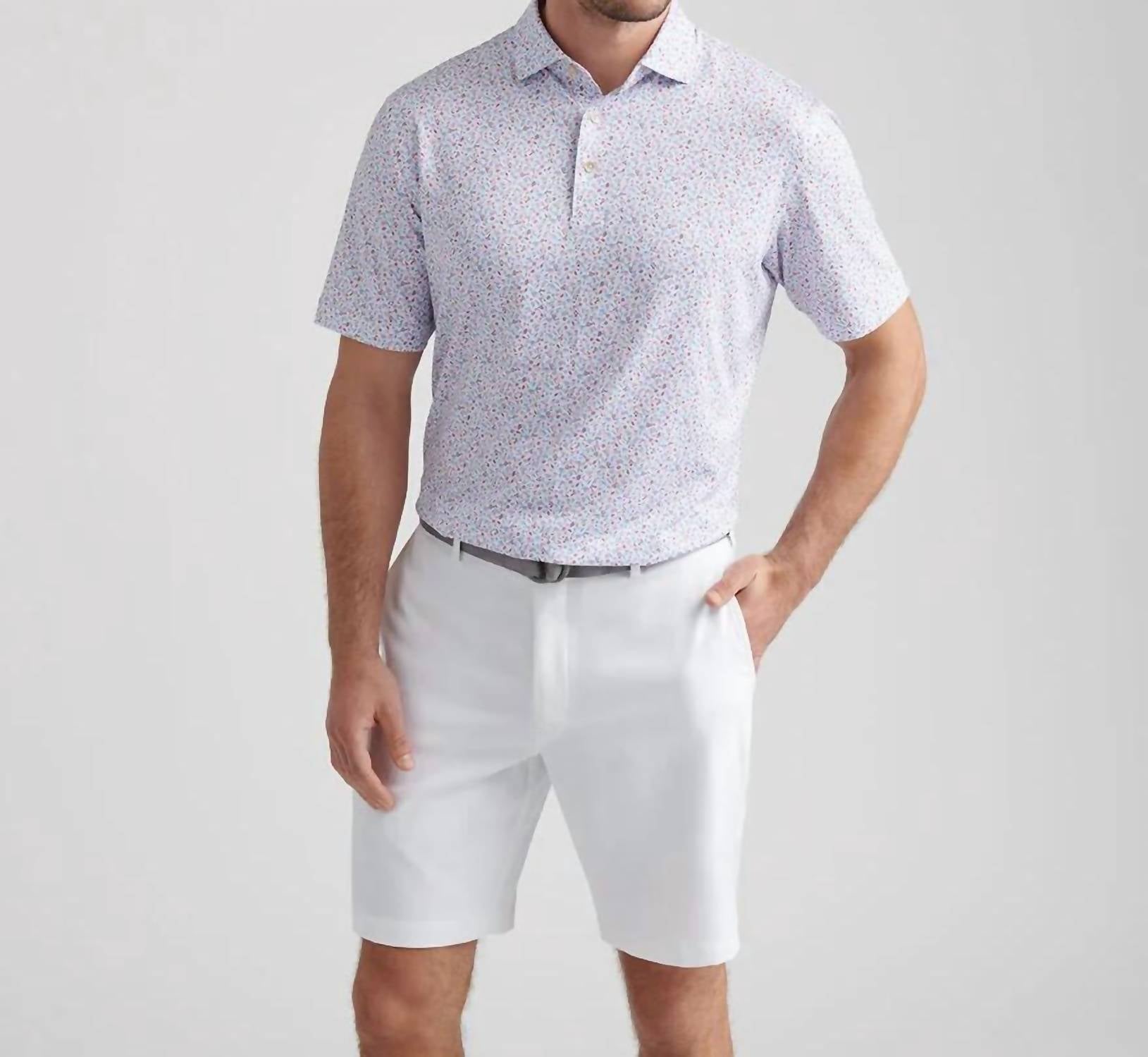 Peter Millar - Orange Crush Performance Jersey Polo Shirt