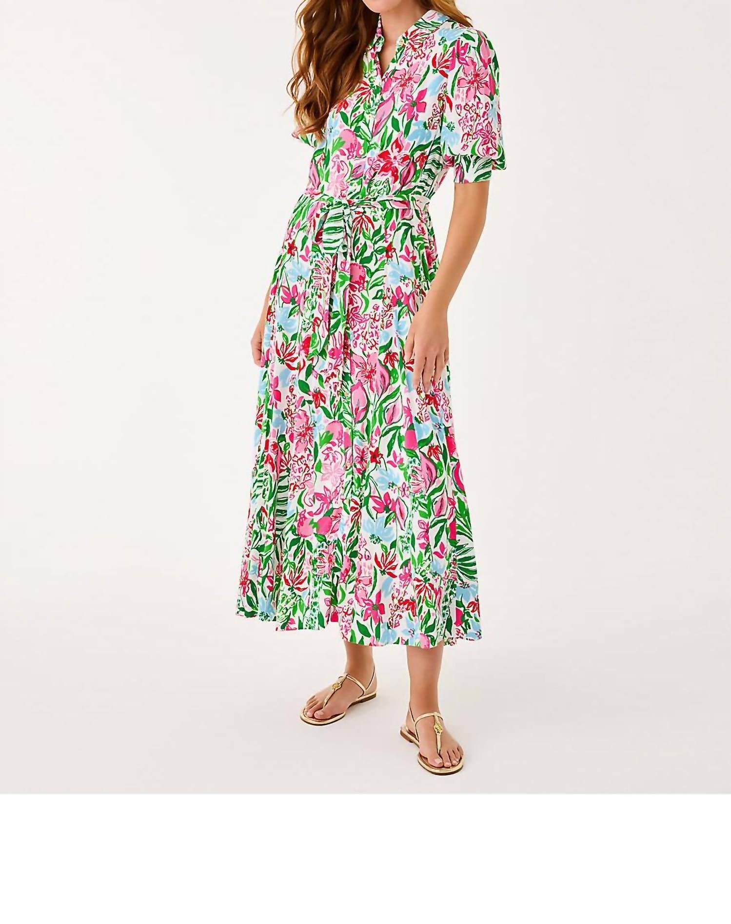 Lilly Pulitzer - Larkyn Midi Shirt Dress