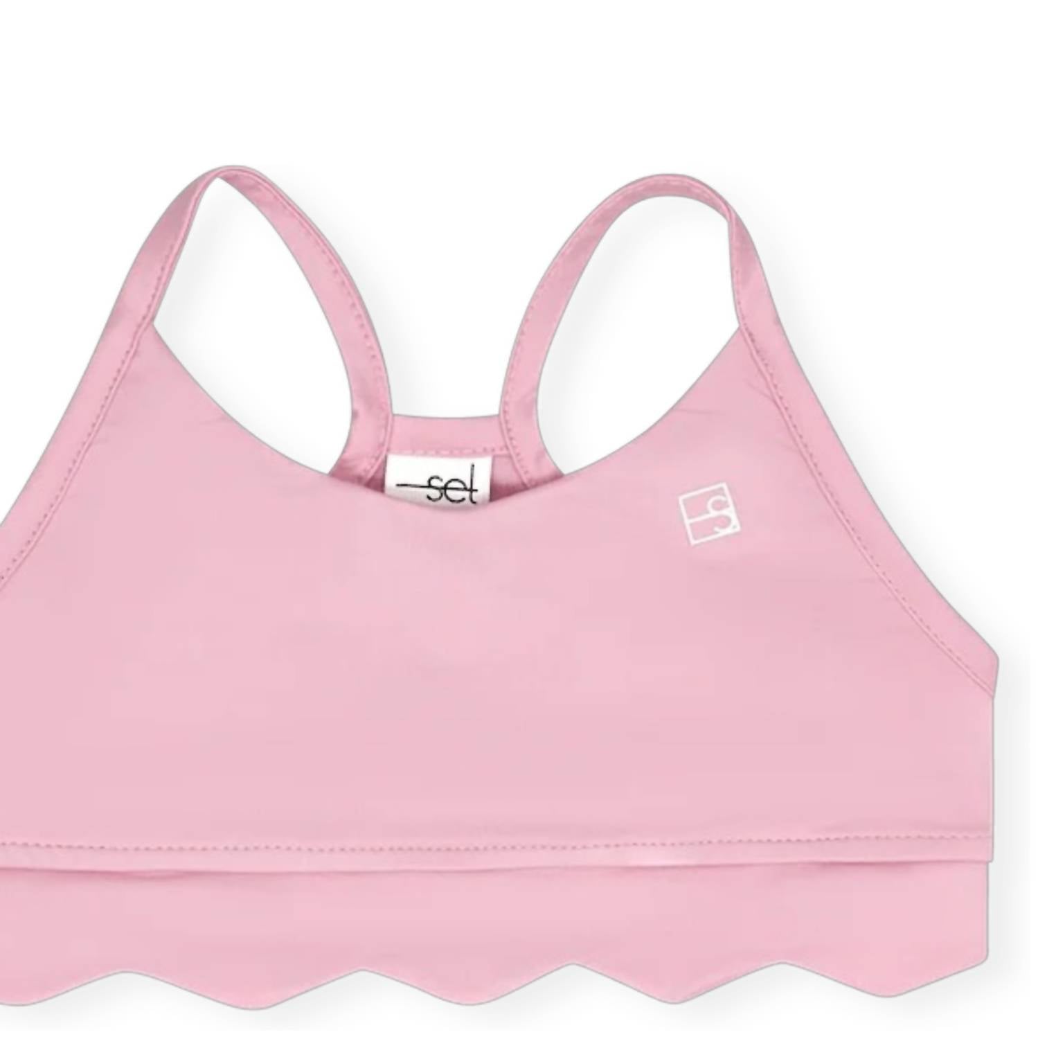 Lullaby Set - Girls Becca Scallop Sports Bra Top