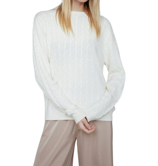 Amanda Maria - Cashmere Braided Sweater