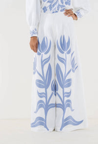 Emily Mccarthy - Paisley Wide Leg Pants