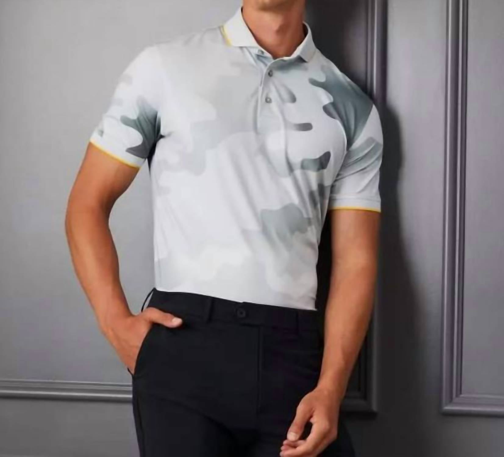 G/Fore - Printed Tech Jersey Polo