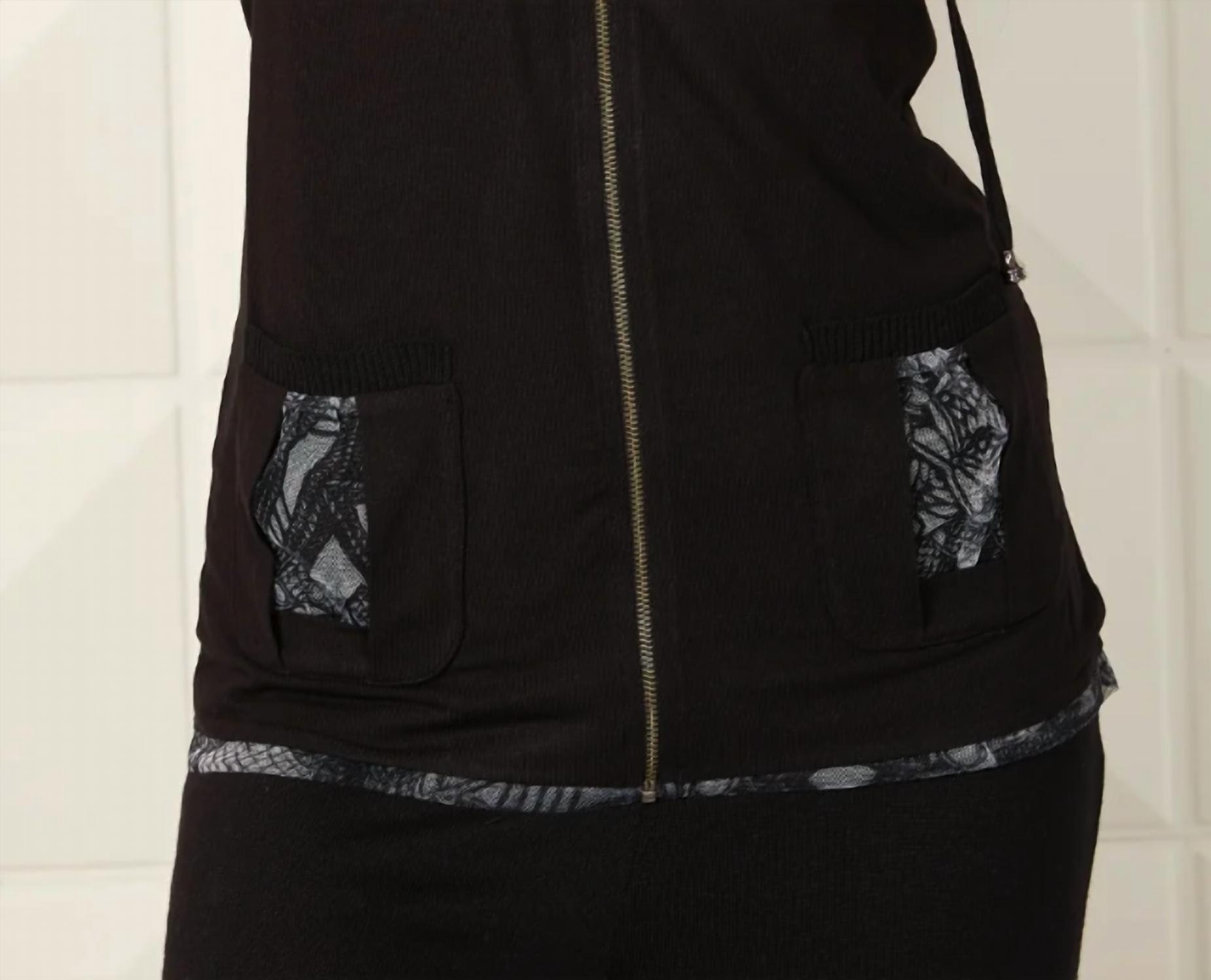 Angel Apparel - Hooded Zip Up Vest