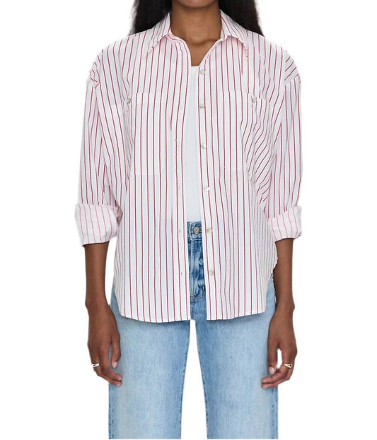 Pistola - Samantha Oversized Stripe Button Up Shirt