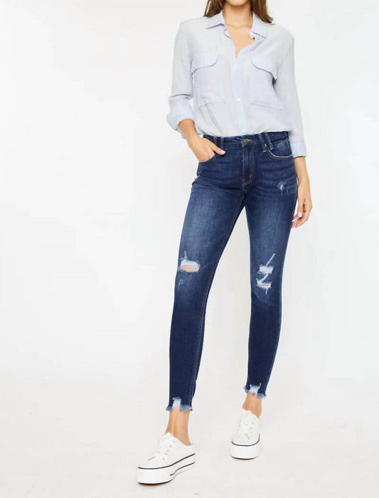 Kancan - Mid Rise Skinny Ankle Jean