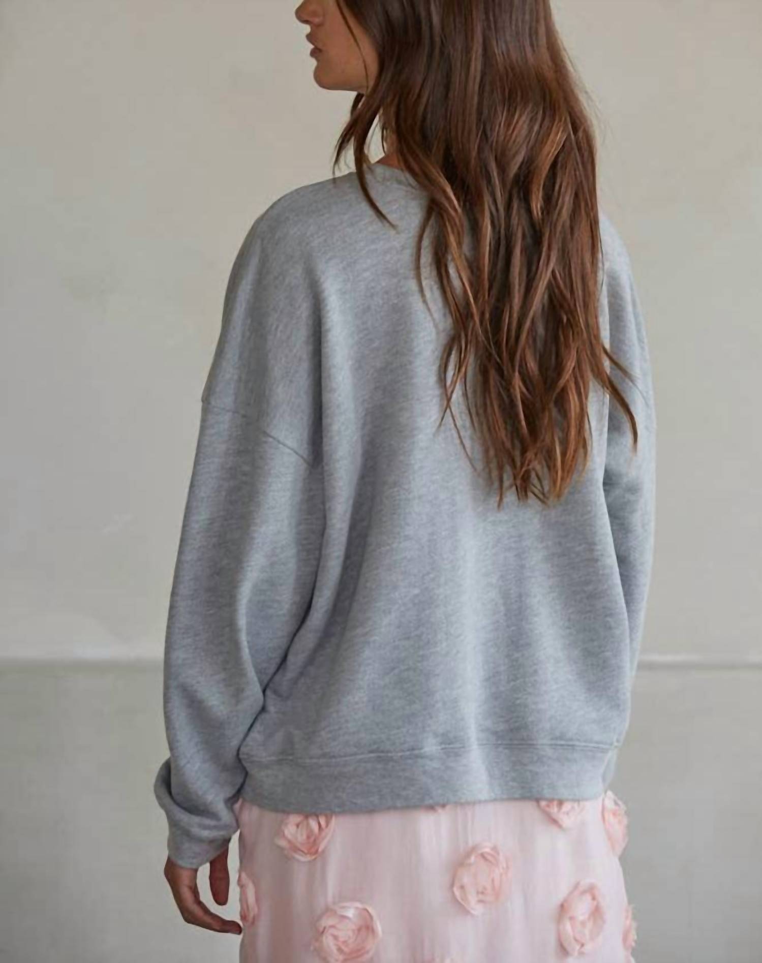 By Together - Amore French Terry Pullover Sweater