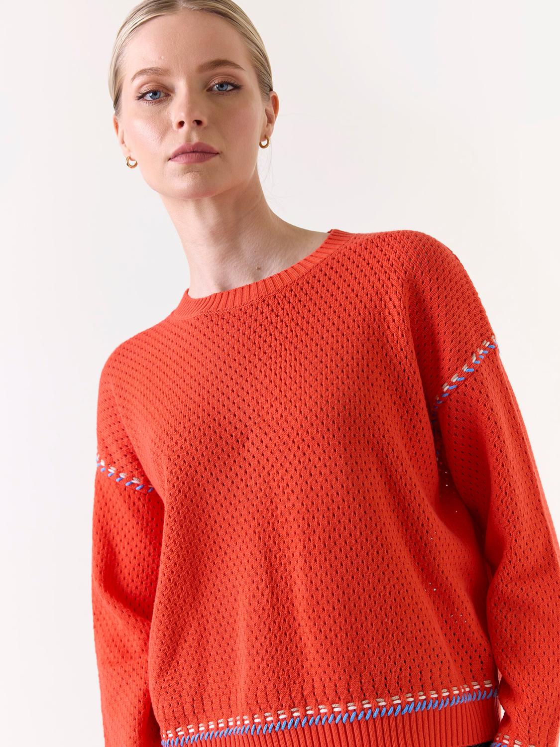 Wispr - Selene Stitch Crew Sweater